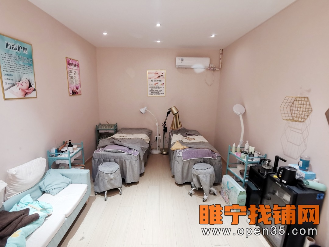 恭喜睢宁新城区新装修美容店转让(可空转)成功转出