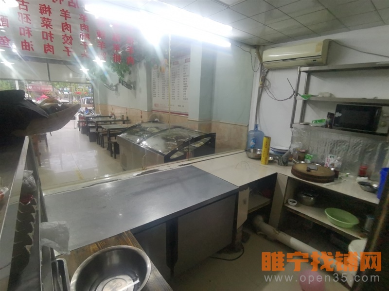 睢宁东升街沿主路营业中饭店已转