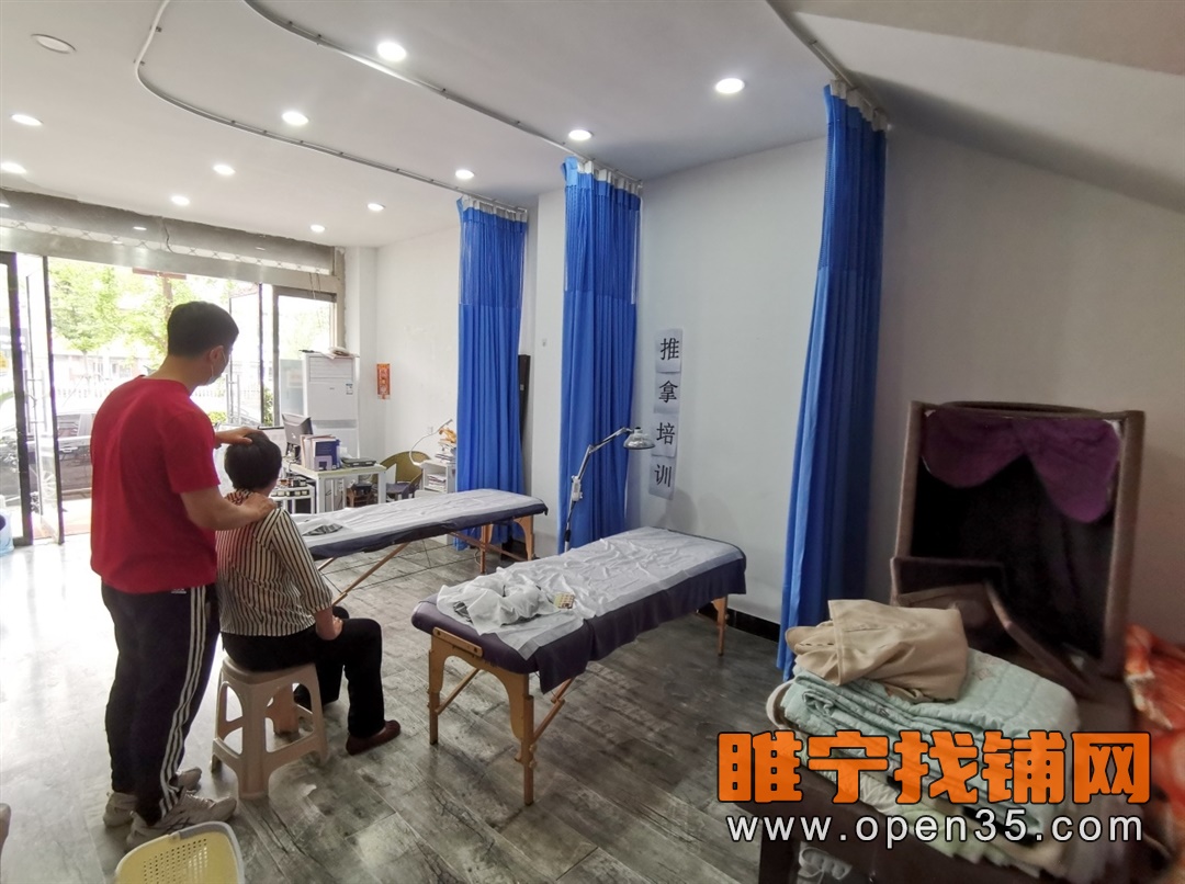 睢宁天虹大道实小南营业中推拿店转让